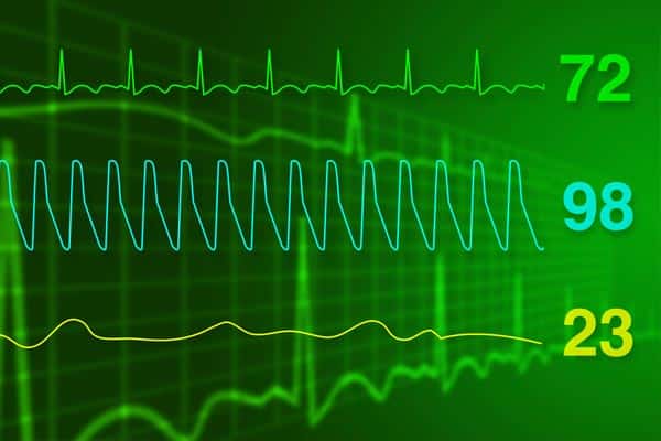 Concept of heart monitor